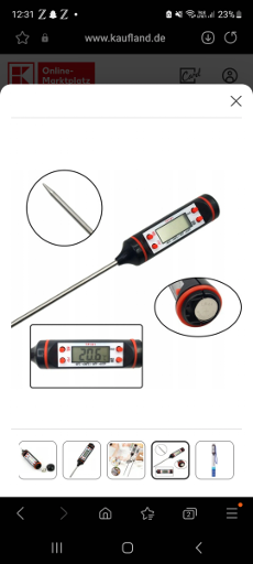 Digitales Küchenthermometer